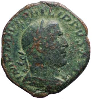 Filippo I (244-249). Sesterzio ... 
