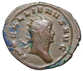 Gallieno (253-268). Mediolanum. ... 