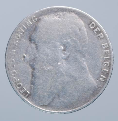 BELGIO. Leopoldo II. 50 centimes ... 