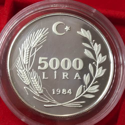 TURCHIA. 5000 Lira 1984. U.N. ... 