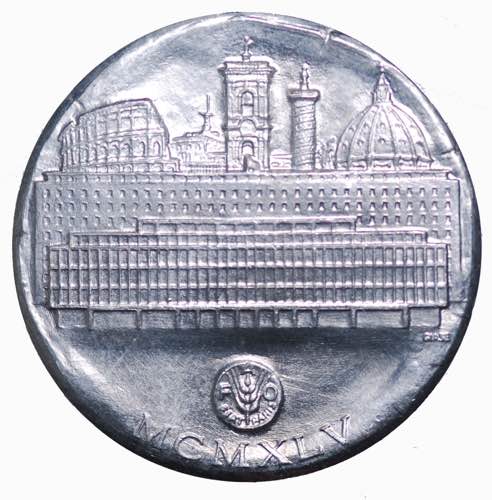 FAO medaglia Al gr. 3,28 mm 28