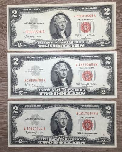 STATI UNITI. 2 Dollars serie 1963. ... 