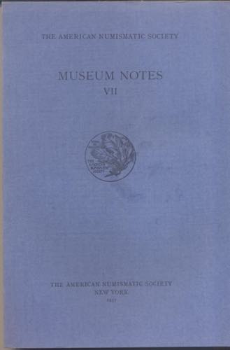 A.N.S. - Museum Notes  VII. New ... 