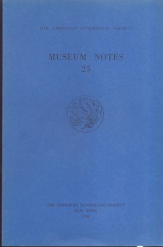A.N.S. - Museum Notes 25. New ... 