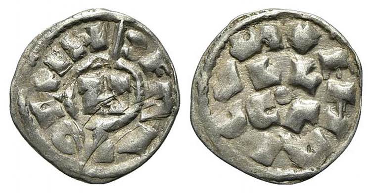 LUCCA. Enrico V (1106-1125) Denaro ... 