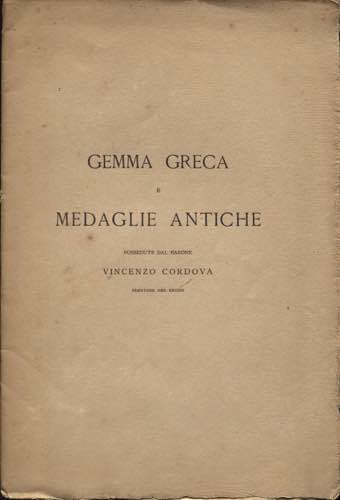 CORDOVA  V. - Gemma greca e ... 