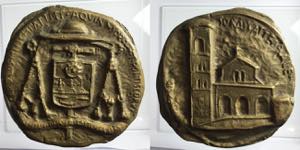 Cattedrale di Sora, medaglia in bronzo ... 