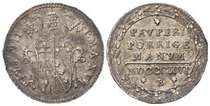 BOLOGNA. Pio VII (1800-1823). Grosso Anno ... 