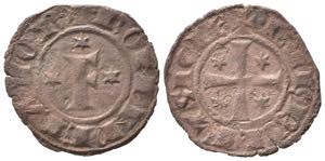 BRINDISI. Federico II (1197-1250). Denaro Mi ... 