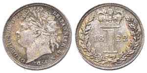 GRAN BRETAGNA. Giorgio IV. Penny 1822. ... 