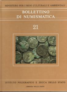 A.A.V.V. - Bollettino di Numismatica 21. ... 
