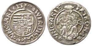 UNGHERIA. Wladislaw II (1490-1516). Denar ... 