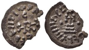 BENEVENTO. Sicardo (832-839). Denaro Ag ... 