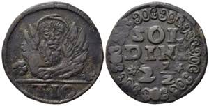 VENEZIA. Candia (1611-1619). 2 1/2 soldini. ... 
