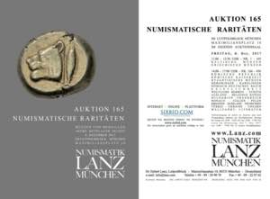 LANZ NUMISMATIK Munchen - Auktion 165. 8 ... 