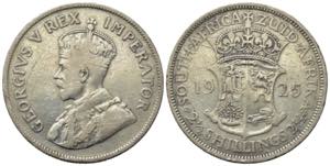 SUDAFRICA. Giorgio V. 2 1/2 Shillings 1925. ... 