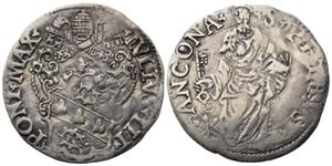 ANCONA. Giulio III (1550-1555). Giulio con ... 