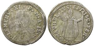 FERRARA. Clemente XI (1700-1721). Muraiola ... 