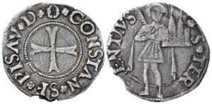 PESARO. Costanzo I Sforza (1473-1483). Terzo ... 