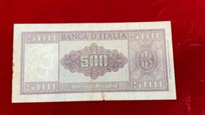 REPUBBLICA ITALIANA. 500 lire 1947. Medusa. ... 