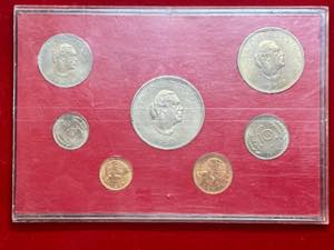 ESTERE. TONGA. Serie di 7 monete 1967. FDC