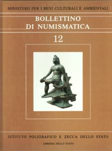 A.A.V.V. - Bollettino di Numismatica n. 12. ... 