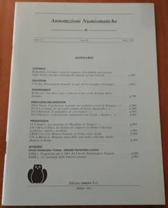 AA.VV. - Annotazioni numismatiche nr. 41. ... 