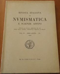 AA.VV. - Rivista italian di Numismatica. ... 