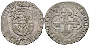 Emanuele Filiberto (1553-1580). Soldo 1571. ... 