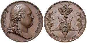 Medaglie estere. Francia. Medaglia 1815. ... 