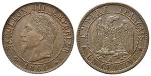 FRANCIA. Napoleone III. 1 centime 1861 A. ... 