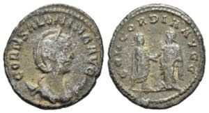 Impero Romano. Salonina, moglie di Gallieno ... 