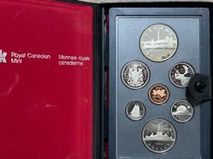 CANADA. Set coins 1984 in cofanetto. Proof