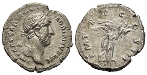 Impero Romano. Adriano (117-138). Denario. ... 