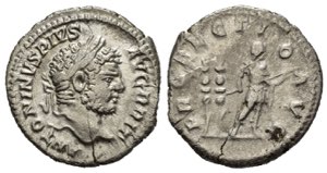 Impero Romano. Caracalla (198-217). Denario. ... 