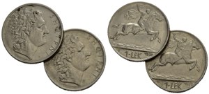 ALBANIA. Lotto 2 monete da 1 Lek 1930 V e ... 