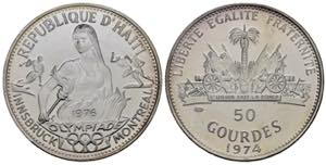 HAITI. 50 Gourdes 1974. Olimpiadi 1976 ... 