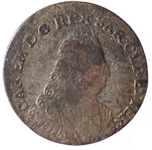 Savoia. Carlo Emanuele III. 5 soldi 1735 gr. ... 