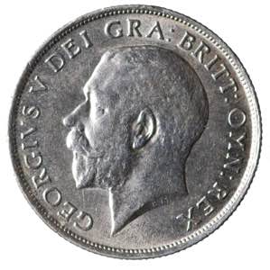 Great Britain. Giorgio V. One shilling 1918 ... 