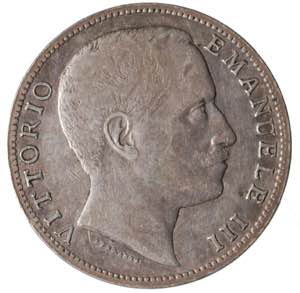 Vittorio Emanuele III. 2 lire 1907. Ag. gr. ... 