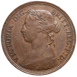 Great Britain. Victoria half penny 1894