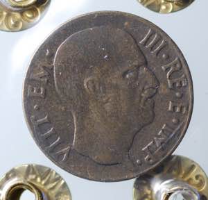 Vittorio Emanuele III. 5 centesimi 1943 ... 