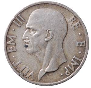 Vittorio Emanuele III. 5 lire 1937 Ag ... 