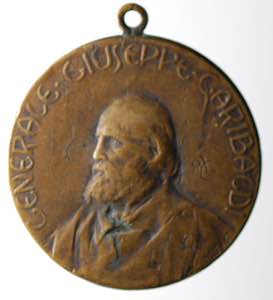 Garibaldi. Medaglia 1907 ... 