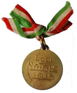 Lodi. WWI medaglia Croce ... 