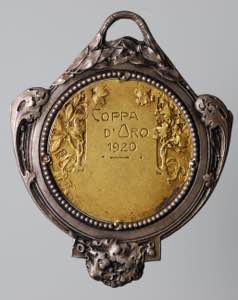 Medaglie sportive. Premio Coppa doro 1920. ... 