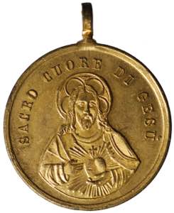 San Luigi Gonzaga. Medaglia religiosa AE ... 