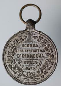 Torino. Medaglia festa di carnevale 1867. ... 
