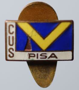 Distintivo CUS Pisa. ... 