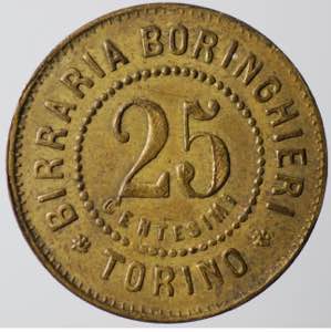 Torino. Gettone Birraria ... 